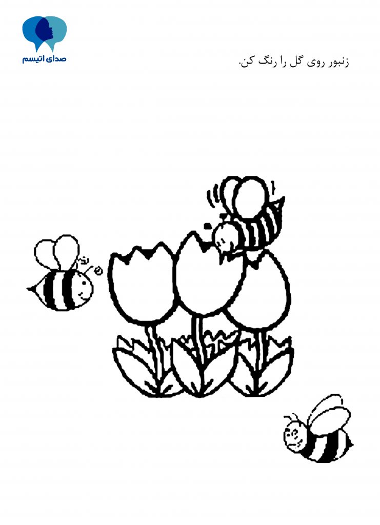 زنبور و گل